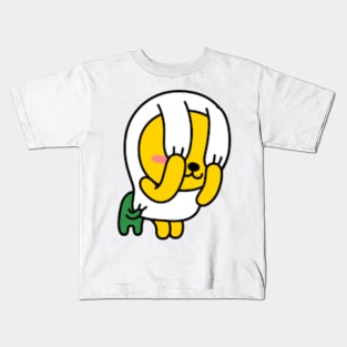 KakaoTalk Friends Muzi & Con (Shy) Kids T-Shirt